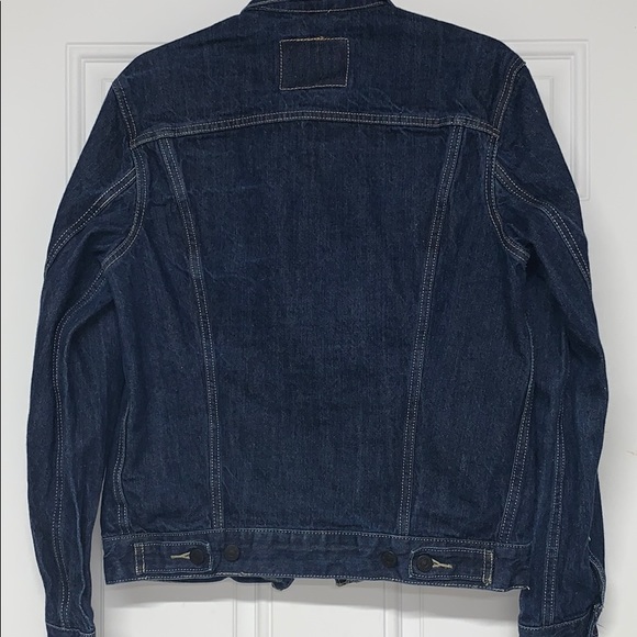 LEVI'S dark wash denim jacket - Picture 6 of 7